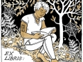 Heartwood bookplate by Maia Kobabe